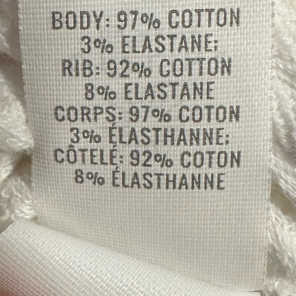 Aerie Waffle Knit White Sweater Size Small - Picture 6 of 6